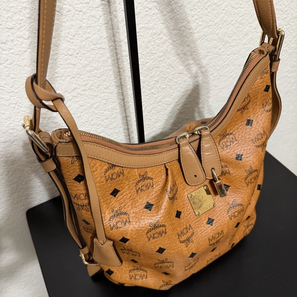 MCM Tan Leather Women's Bag - Picture 3 of 6